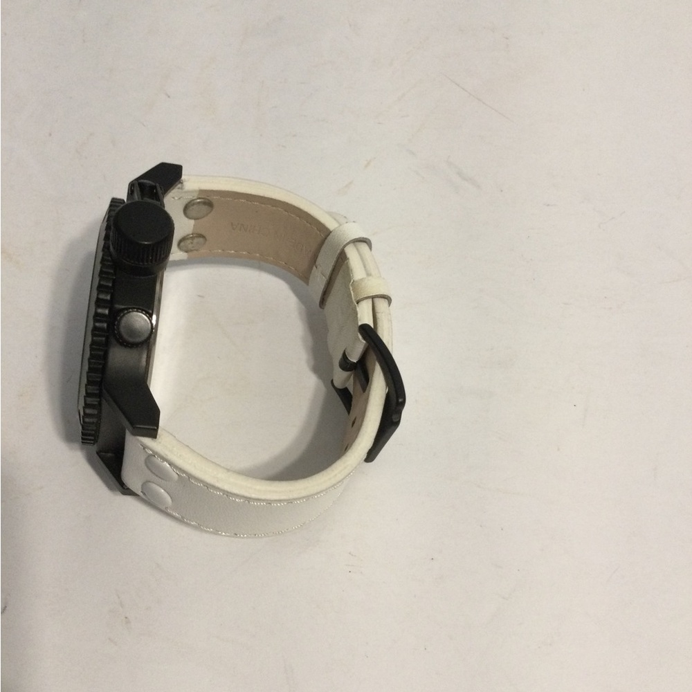 Black and White Men's Watch - Picture 4 of 6